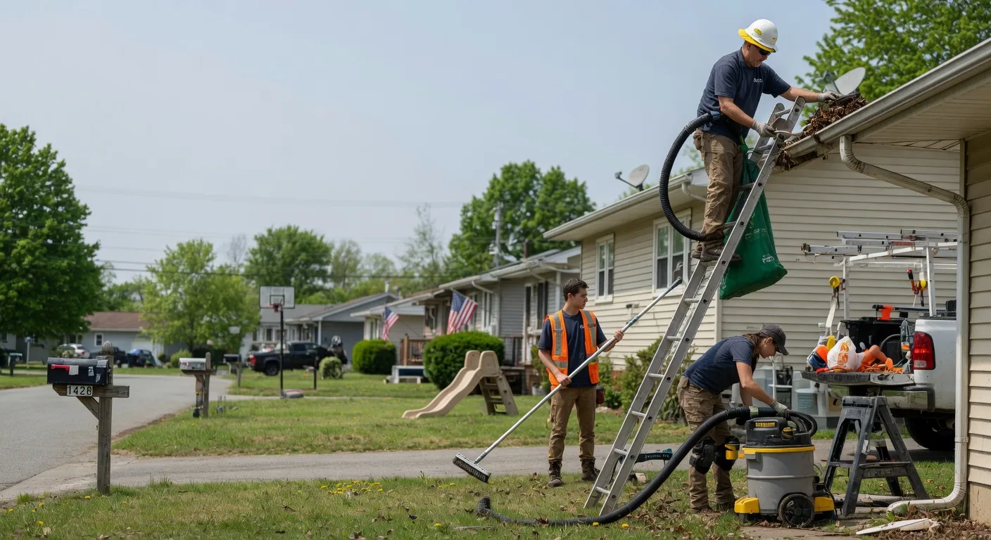 Gutter Installation in Albion, IL near me